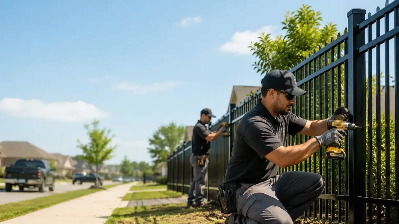 Metal Fence Installation in North Canton, CT